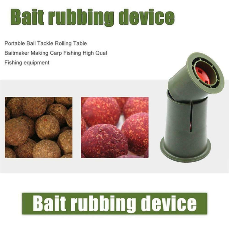 1x Carp Fishing Baits Ball Shaper Groundbait Ball maker Fishing Green 2021 P6T9
