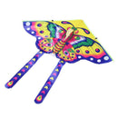 90x50cm Bright Cloth Colorful Butterfly Kite Outdoor Foldable Kites (D)