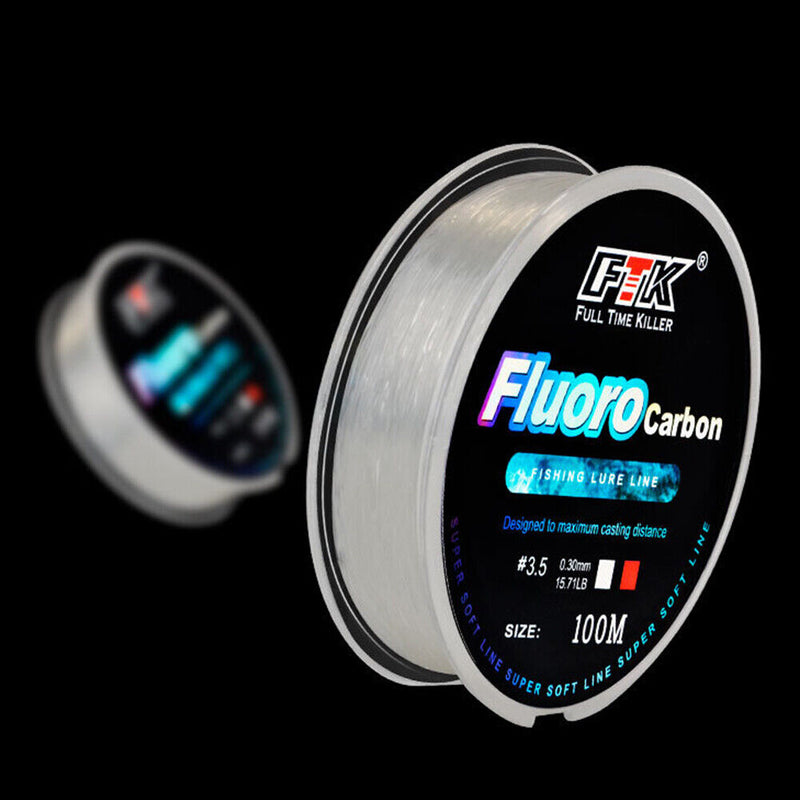 100m Durable Nylon Fishing Main Line Wear-Resistant Long Casting Fishing Wire