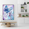 5D Crystal Drill Diamond Painting DIY Mosaic Kits (DZ516 Butterfly Girl)