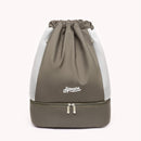 Drawstring Swimming Backpack Fitness Bag Waterproof Pool Dry Wet Bag (Gray)