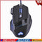 5500DPI LED Optical USB Wired Gaming Mouse 7 Buttons Gamer Computer Mice #F