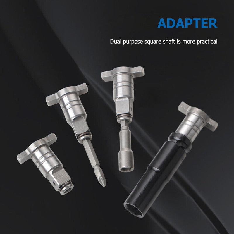 Brushless Wrench Adapter Drill Bit Dual-Use Wrench Tensioner Shaft Conversion Head
