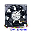 Delta QFR1212GHE Radiator Fan 12CM 12V 2.7A for Antminer S7/S9
