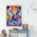 5D DIY Full Drill Diamond Painting Wine Glass Embroidery Mosaic Kit Handicrafts