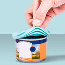 Pet Food Can Cover Silicone Dog Cat Food Storage Fresh Lid Seal Cap (Green)