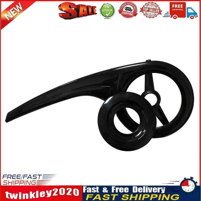 40-44 Teeth Bicycle Chain Protective Cover Plastic Bike Chain Covers Black Newly