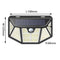 310LED Waterproof Solar Wall Lamp Outdoor Wide Angle Motion Sensor Lights