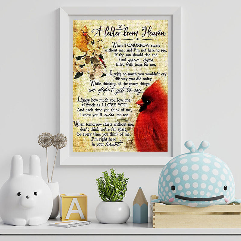 5D DIY Diamond Painting Kits Full Round Drill Picture Wall Decoration (Poster