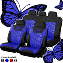 Butterfly Tire Track Car Seat Covers Set Auto Styling Accessories Universal