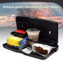 Car Food Seat Back Tray - Vehicle Organizer for Meals Tray with Cup Holder Newly