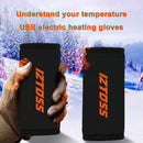 USB Adjustable Motorcycle Heated Grips Electric MTB Motorbike Handle Warm Heater