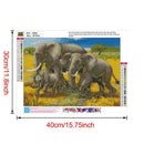 5D DIY Full Drill Diamond Painting Cute Animals Cross Stitch Mosaic Craft Kit