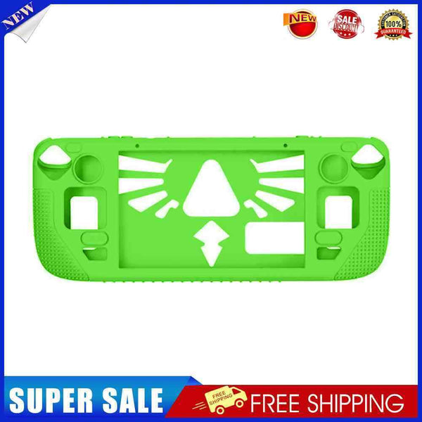 #A Anti Fall Handheld Game Console Shell Case Silicone Waterproof for Steam Deck