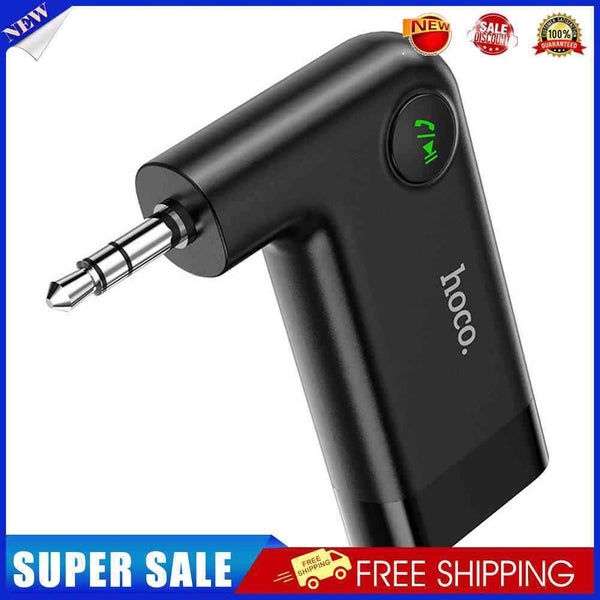 HOCO E53 3.5mm Bluetooth-compatible 5.0 Receiver Car Speaker AUX Wireless A