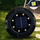 4pcs Waterproof LED Solar Outdoor Ground Lawn Lamp Landscape Night Light