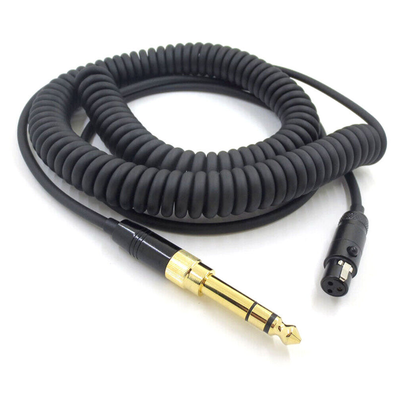 3.5mm Male to Mini Spring Headset Cable for AKG K240 K271 K141 K702 K712 Newly
