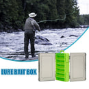 Fishing Bait Hook Storage Box Mini Double-Sided Fishing Tackle Organizer Case