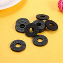 Rubber Guitar Strap Locks Blocks for Acoustic Electric Guitar Bass Pack of