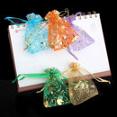 2X50pcs Organza Jewelry Candy Bags Mixed Color Mini Gift Pouch Wedding