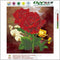 DIY 5D Diamond Embroidery Red Rose Flower Painting Cross Stitch Wall Decor Newly