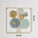 Decoration Background Crafts Mirror Wall Hanging Decor Modern Nordic Metal