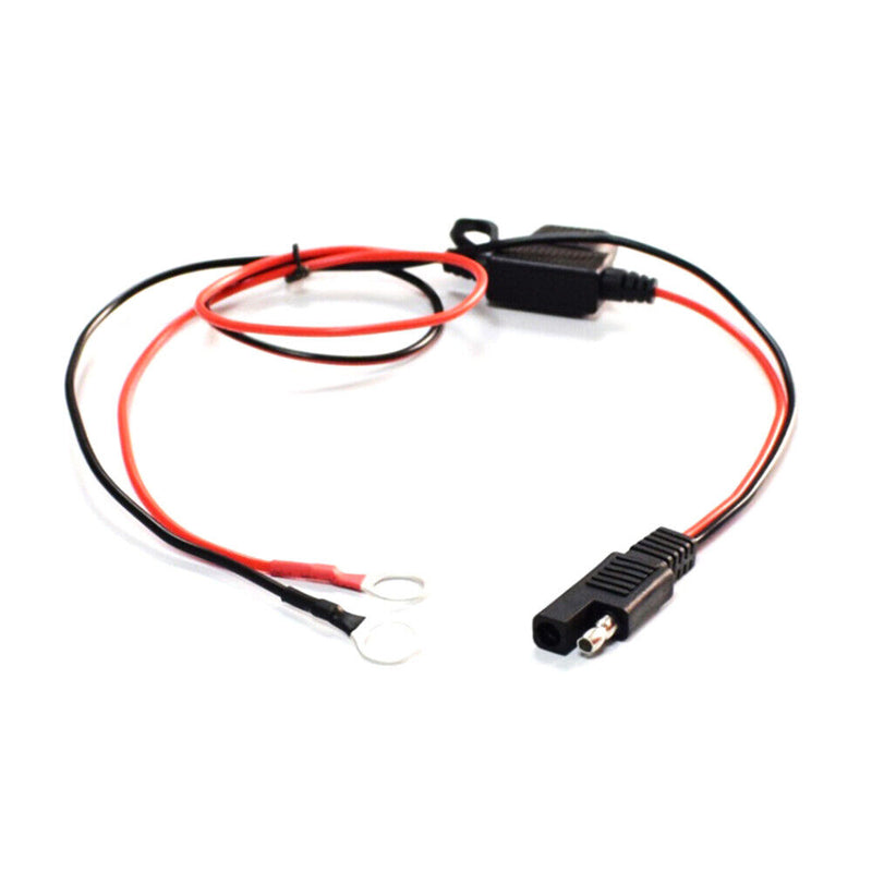 12V Terminal To SAE Quick Disconnect Cable Motorcycle Battery Output Connector