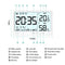 Display Electronic Thermometer Electronic Clock Alarm Clock Quartz Home Decor