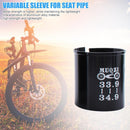 MTB Road Bike Seat Tube Aluminum Seatpost Reducing Sleeve (33.9-34.9mm) Newly