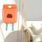 Phone Wall Mounted Holder Detachable Hook Plug Charging Organizer (Orange) Newly