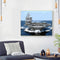 Oil Paint by Numbers Spaceship Canvas Artwork Living Room Picture Art Decoration