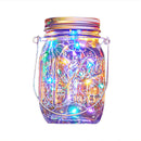 LED Solar Fairy Mason Jar Light Party Wedding Garden Decor (Multicolor 2m) Newly