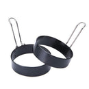 Maker Poach Mould Omelette Egg Frying Rings Non Stick Metal Circle Round