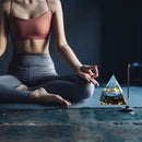 Crystal Pyramid 6cm Energy Generator Pyramid for Meditation Home Decor Craf