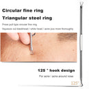 4pcs Black Dot Pimple Blackhead Remover Tool Needle Set Squeezing Acne Tool