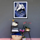 Tiger 5D Round Diamond Painting Embroidery DIY Cross Stitch Home Decor Gift