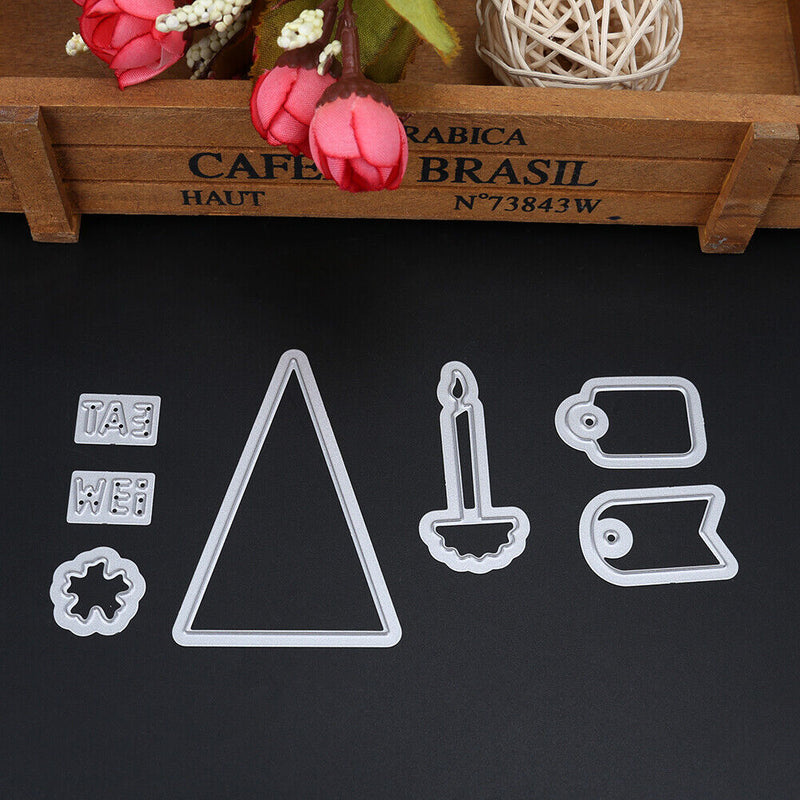 1 Set Clip Lifting Machining Dies for Scrapbooking Cube Cuts Photo Al