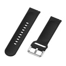 Silicone Soft Smart Watch Strap Smartwatch Belt for Amazfit Garmin (Black) Newly