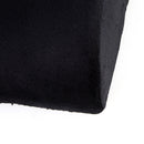 Memory Foam Lumbar Cushion Travel Pillow Car  Chair Back Support Black
