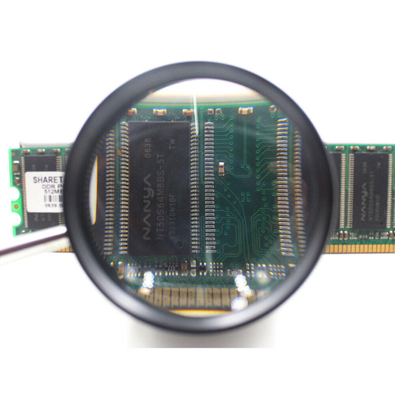 Handheld Optical Lens Magnifying Glass 35x50 Jewelry Appraisal Monocle Magnifier