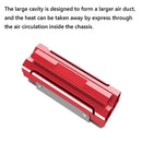 MK-200 M.2 Heatsink Cooling Thermal Pads for NGFF NVMe 2280 SSD (Red) Newly