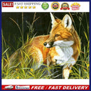 Bushes Animals Oil Paint By Numbers Kit DIY Frameless Drawing for Adults Home