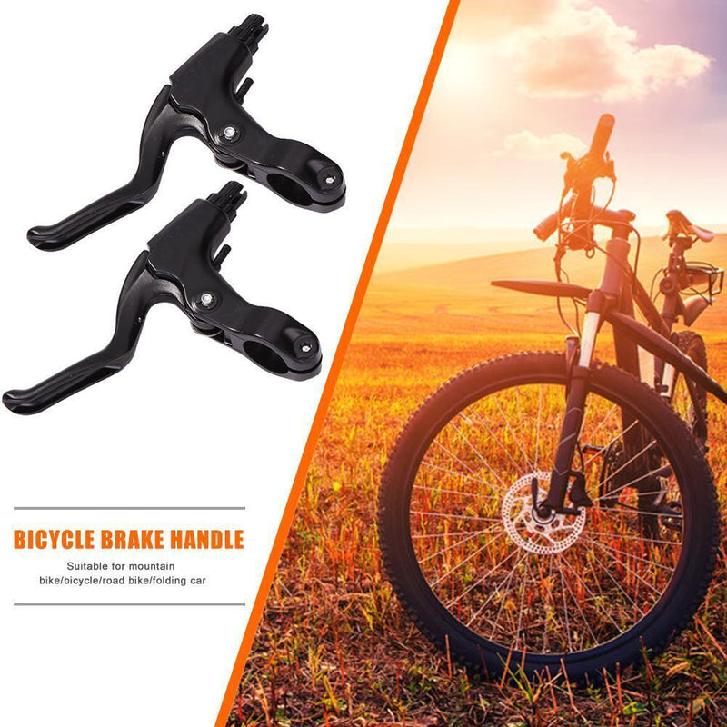 1 Pair Aluminum Alloy MTB Bicycle Disc Brake Levers Bike Brake Handle Crank
