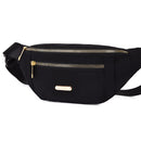 Oxford Cloth Shoulder Messenger Chest Bag Casual Solid Color Purses Coin Hold