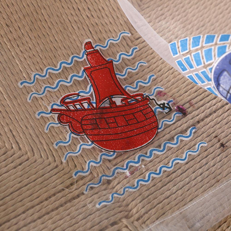 Toddler Kids Car Pattern Voile Panel Sheer Door Room Drape Window Curtains