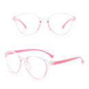 Online Classes Ultra Light Frame Anti-blue Light Round Eyeglasses Kids Glasses