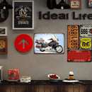 Motorcycle Plate Metal Tin Sign Plate for Bar Pub Club Cafe Garage Home Decor