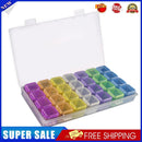28 Grids Nail Art Storage Box Jewelry Organizer Manicure Tools (Multicolor)