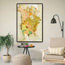 Educational Jigsaw Assembling Toys 1000pcs DIY World Map Puzzle for Kids Ad