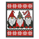 Three Goblins Cross Stitch 11CT Stamped DIY Canvas Embroidery Home Decor Kit